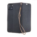 Etui Smart Fancy do Xiaomi Redmi 12C czarno-złote