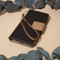 Etui Smart Fancy do Xiaomi Redmi 12C czarno-złote