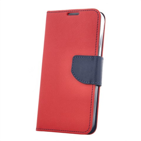 Etui Smart Fancy do Xiaomi Redmi 12C czerwono-granatowe Etui Smart Fancy do Xiaomi Redmi 12C czerwono-granatowe