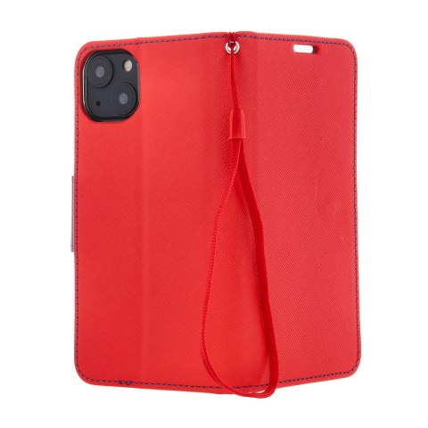 Etui Smart Fancy do Xiaomi Redmi 12C czerwono-granatowe Etui Smart Fancy do Xiaomi Redmi 12C czerwono-granatowe