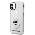 Karl Lagerfeld nakładka do iPhone 11 / XR KLHCN61HNCHTCT transparentna hardcase Ikonik Choupette Karl Lagerfeld nakładka do iPhone 11 / XR KLHCN61HNCHTCT transparentna hardcase Ikonik Choupette