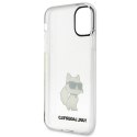 Karl Lagerfeld nakładka do iPhone 11 / XR KLHCN61HNCHTCT transparentna hardcase Ikonik Choupette Karl Lagerfeld nakładka do iPhone 11 / XR KLHCN61HNCHTCT transparentna hardcase Ikonik Choupette