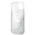 Karl Lagerfeld nakładka do iPhone 14 Plus 6,7" KLHCP14MLNCHCS srebrna hardcase Glitter Choupette Head Karl Lagerfeld nakładka do iPhone 14 Plus 6,7" KLHCP14MLNCHCS srebrna hardcase Glitter Choupette Head