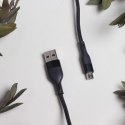 Maxlife kabel MXUC-07 USB - microUSB 1,0 m 2,4A czarny nylonowy Maxlife kabel MXUC-07 USB - microUSB 1,0 m 2,4A czarny nylonowy