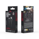 Maxlife kabel MXUC-07 USB - microUSB 1,0 m 2,4A czarny nylonowy Maxlife kabel MXUC-07 USB - microUSB 1,0 m 2,4A czarny nylonowy