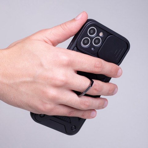 Nakładka Defender Slide do Motorola Moto E22 / E22i czarna Nakładka Defender Slide do Motorola Moto E22 / E22i czarna