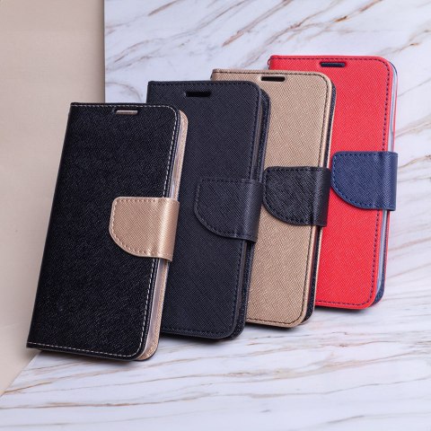 Etui Smart Fancy do Samsung Galaxy A13 5G / A04s czarno-złote Etui Smart Fancy do Samsung Galaxy A13 5G / A04s czarno-złote