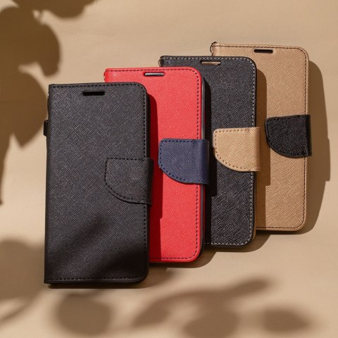 Etui Smart Fancy do Samsung Galaxy A13 5G / A04s czarno-złote Etui Smart Fancy do Samsung Galaxy A13 5G / A04s czarno-złote