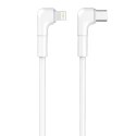 Maxlife kabel kątowy MXUC-09 USB-C - Lightning 1,0 m 27W biały Maxlife kabel kątowy MXUC-09 USB-C - Lightning 1,0 m 27W biały