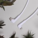 Maxlife kabel kątowy MXUC-09 USB-C - Lightning 1,0 m 27W biały Maxlife kabel kątowy MXUC-09 USB-C - Lightning 1,0 m 27W biały