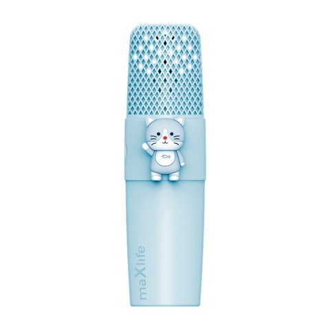 Maxlife mikrofon z głośnikiem Bluetooth Animal MXBM-500 niebieski Maxlife mikrofon z głośnikiem Bluetooth Animal MXBM-500 niebieski
