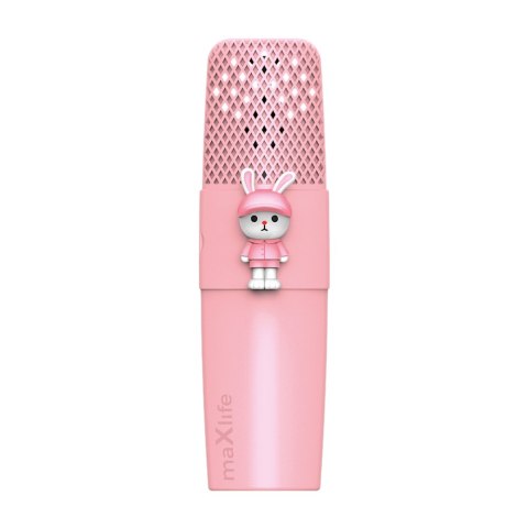 Maxlife mikrofon z głośnikiem Bluetooth Animal MXBM-500 różowy Maxlife mikrofon z głośnikiem Bluetooth Animal MXBM-500 różowy