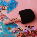 Maxlife mikrofon z głośnikiem Bluetooth MXBM-600 różowy