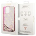 Guess nakładka do iPhone 14 Pro Max 6,7" GUHCP14XLC4PSGP różowa hardcase Liquid Glitter 4G Translucent Guess nakładka do iPhone 14 Pro Max 6,7" GUHCP14XLC4PSGP różowa hardcase Liquid Glitter 4G Translucent