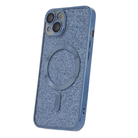 Nakładka Glitter Chrome Mag do iPhone 14 6,1" niebieska Nakładka Glitter Chrome Mag do iPhone 14 6,1" niebieska