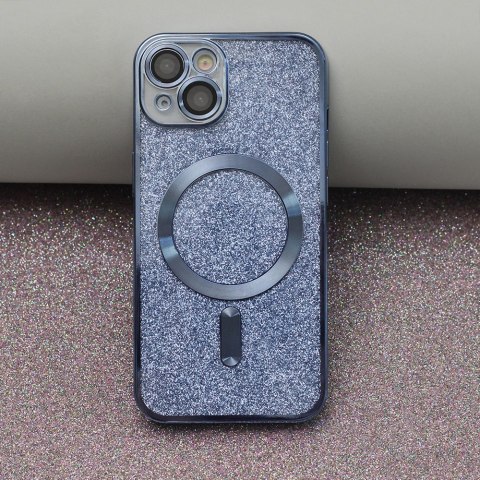 Nakładka Glitter Chrome Mag do iPhone 14 Pro 6,1" niebieska Nakładka Glitter Chrome Mag do iPhone 14 Pro 6,1" niebieska