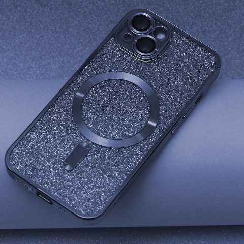 Nakładka Glitter Chrome Mag do iPhone 14 Pro 6,1" niebieska Nakładka Glitter Chrome Mag do iPhone 14 Pro 6,1" niebieska
