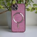 Nakładka Glitter Chrome Mag do iPhone 14 Pro 6,1" różowa