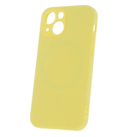 Nakładka Mag Invisible do iPhone 14 6,1" pastelowy żółty Nakładka Mag Invisible do iPhone 14 6,1" pastelowy żółty