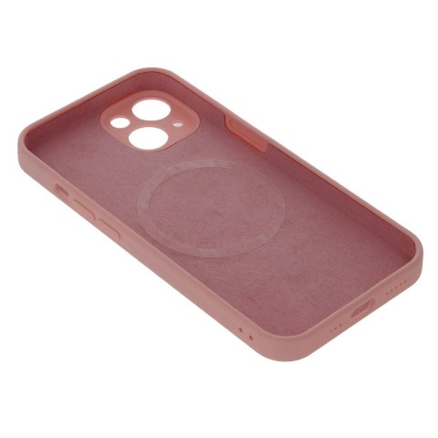 Nakładka Mag Invisible do iPhone 14 Plus 6,7" pastelowy różowy Nakładka Mag Invisible do iPhone 14 Plus 6,7" pastelowy różowy