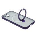 Nakładka Mag Ring do iPhone 13 6,1" fioletowa