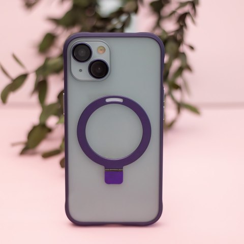 Nakładka Mag Ring do iPhone 13 6,1" fioletowa Nakładka Mag Ring do iPhone 13 6,1" fioletowa