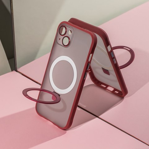 Nakładka Mag Ring do iPhone 14 6,1" czerwona Nakładka Mag Ring do iPhone 14 6,1" czerwona
