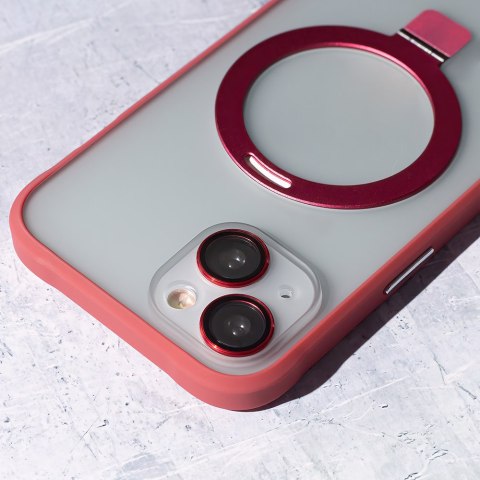 Nakładka Mag Ring do iPhone 14 6,1" czerwona Nakładka Mag Ring do iPhone 14 6,1" czerwona