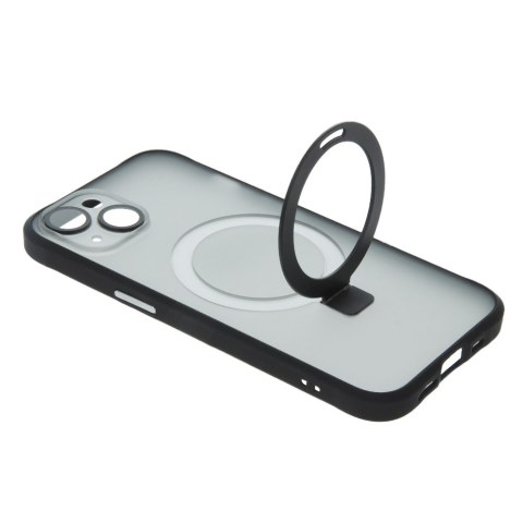 Nakładka Mag Ring do iPhone 14 Pro 6,1" czarna Nakładka Mag Ring do iPhone 14 Pro 6,1" czarna