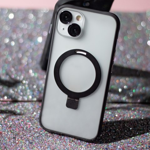 Nakładka Mag Ring do iPhone 14 Pro 6,1" czarna Nakładka Mag Ring do iPhone 14 Pro 6,1" czarna