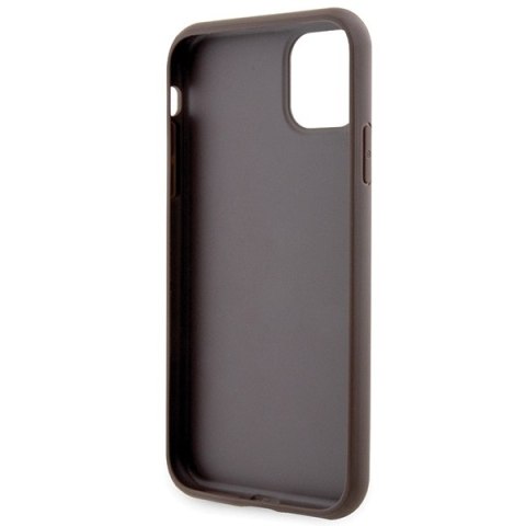 Guess nakładka do iPhone 11 GUHCN61P4SNW brązowa HC 4G Stripe Guess nakładka do iPhone 11 GUHCN61P4SNW brązowa HC 4G Stripe