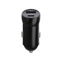 Maxlife ładowarka samochodowa PD QC MXCC-04 1x USB-C 1x USB 20W czarna + kabel USB-C - Lightning 27W Maxlife ładowarka samochodowa PD QC MXCC-04 1x USB-C 1x USB 20W czarna + kabel USB-C - Lightning 27W