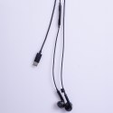 Maxlife słuchawki przewodowe MXEP-04 douszne USB-C czarne