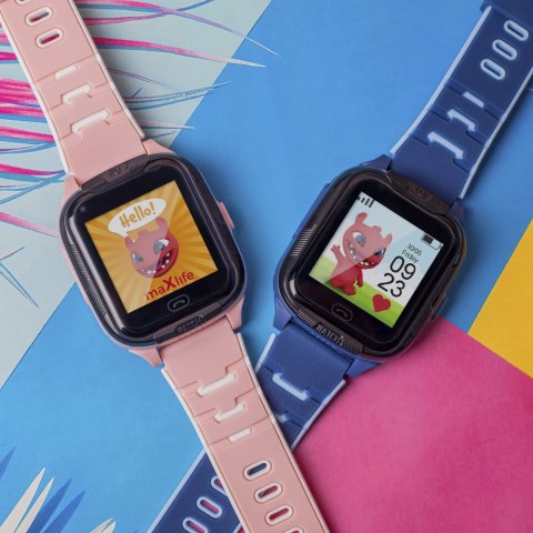 Maxlife smartwatch 4G MXKW-350 niebieski GPS WiFi Maxlife smartwatch 4G MXKW-350 niebieski GPS WiFi