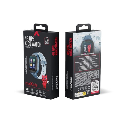 Maxlife smartwatch 4G MXKW-350 niebieski GPS WiFi Maxlife smartwatch 4G MXKW-350 niebieski GPS WiFi