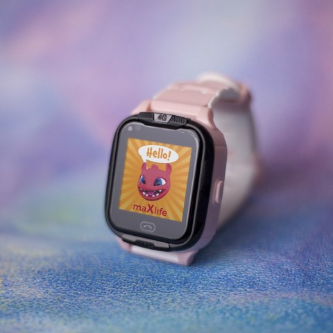 Maxlife smartwatch 4G MXKW-350 różowy GPS WiFi Maxlife smartwatch 4G MXKW-350 różowy GPS WiFi