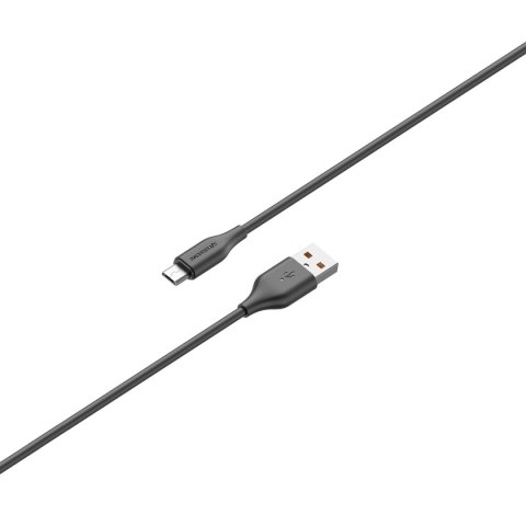 Riversong kabel Beta 09 USB - microUSB 1,0m 3A czarny CM85 Riversong kabel Beta 09 USB - microUSB 1,0m 3A czarny CM85