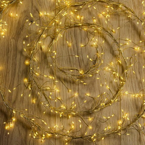 Łańcuch GAŁĄZKA złoty CLF-03 480LED ciepłe białe 3m Forever Light Łańcuch GAŁĄZKA złoty CLF-03 480LED ciepłe białe 3m Forever Light