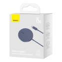Baseus ładowarka indukcyjna Simple Mini 3 15W fiolet Baseus ładowarka indukcyjna Simple Mini 3 15W fiolet