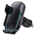 Baseus uchwyt samochodowy Milky Way Pro z funkcją ładowania bezprzewodowego 15W czarny Baseus uchwyt samochodowy Milky Way Pro z funkcją ładowania bezprzewodowego 15W czarny