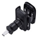 Baseus uchwyt samochodowy Milky Way Pro z funkcją ładowania bezprzewodowego 15W czarny Baseus uchwyt samochodowy Milky Way Pro z funkcją ładowania bezprzewodowego 15W czarny