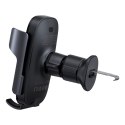 Baseus uchwyt samochodowy Milky Way Pro z funkcją ładowania bezprzewodowego 15W czarny Baseus uchwyt samochodowy Milky Way Pro z funkcją ładowania bezprzewodowego 15W czarny
