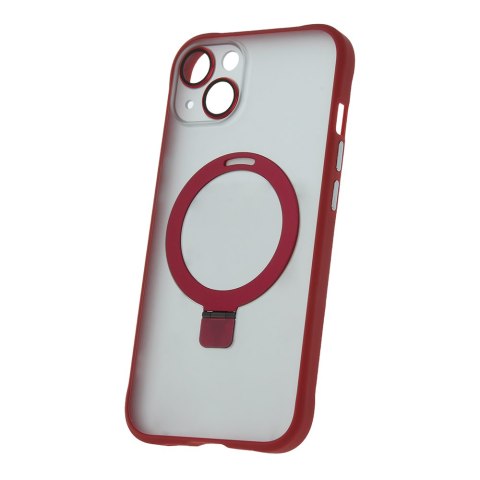 Nakładka Mag Ring do iPhone 15 6,1" czerwona Nakładka Mag Ring do iPhone 15 6,1" czerwona