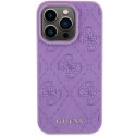 Guess nakładka do iPhone 15 Pro 6,1" GUHCP15LP4EPMU jasnofioletowa HC PU Quilted 4G Classic Guess nakładka do iPhone 15 Pro 6,1" GUHCP15LP4EPMU jasnofioletowa HC PU Quilted 4G Classic