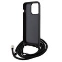 Karl Lagerfeld nakładka do iPhone 15 Pro Max 6,7" KLHCP15XSASKNPSK czarna HC Saffiano Ikonik Metal Pin Monogram Crossbody Karl Lagerfeld nakładka do iPhone 15 Pro Max 6,7" KLHCP15XSASKNPSK czarna HC Saffiano Ikonik Metal Pin Monogram Crossbody