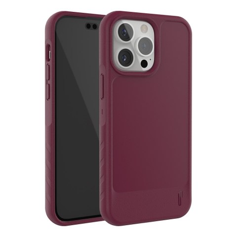 Ugly Rubber nakładka L do iPhone 13 Pro 6,1" burgundowa Ugly Rubber nakładka L do iPhone 13 Pro 6,1" burgundowa