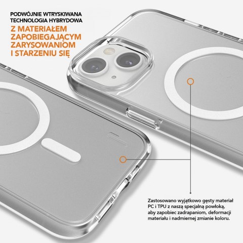 Ugly Rubber nakładka Mag Pure do iPhone 15 Plus 6,7" clear Ugly Rubber nakładka Mag Pure do iPhone 15 Plus 6,7" clear