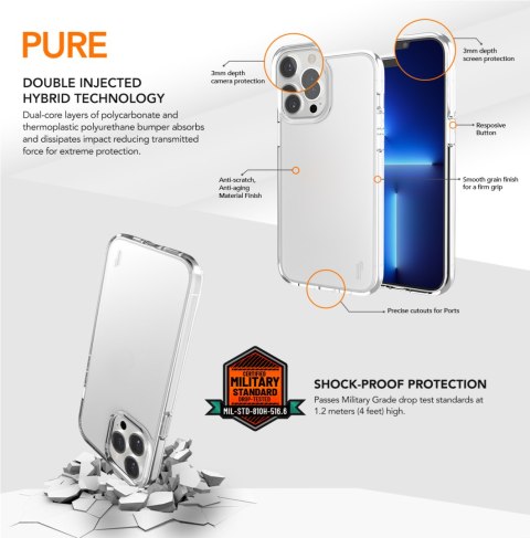 Ugly Rubber nakładka Pure do iPhone 11 6,1" transparentna Ugly Rubber nakładka Pure do iPhone 11 6,1" transparentna