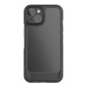Ugly Rubber nakladka UMODEL do iPhone 15 Plus 6,7" clear czarna