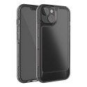 Ugly Rubber nakladka UMODEL do iPhone 15 Plus 6,7" clear czarna